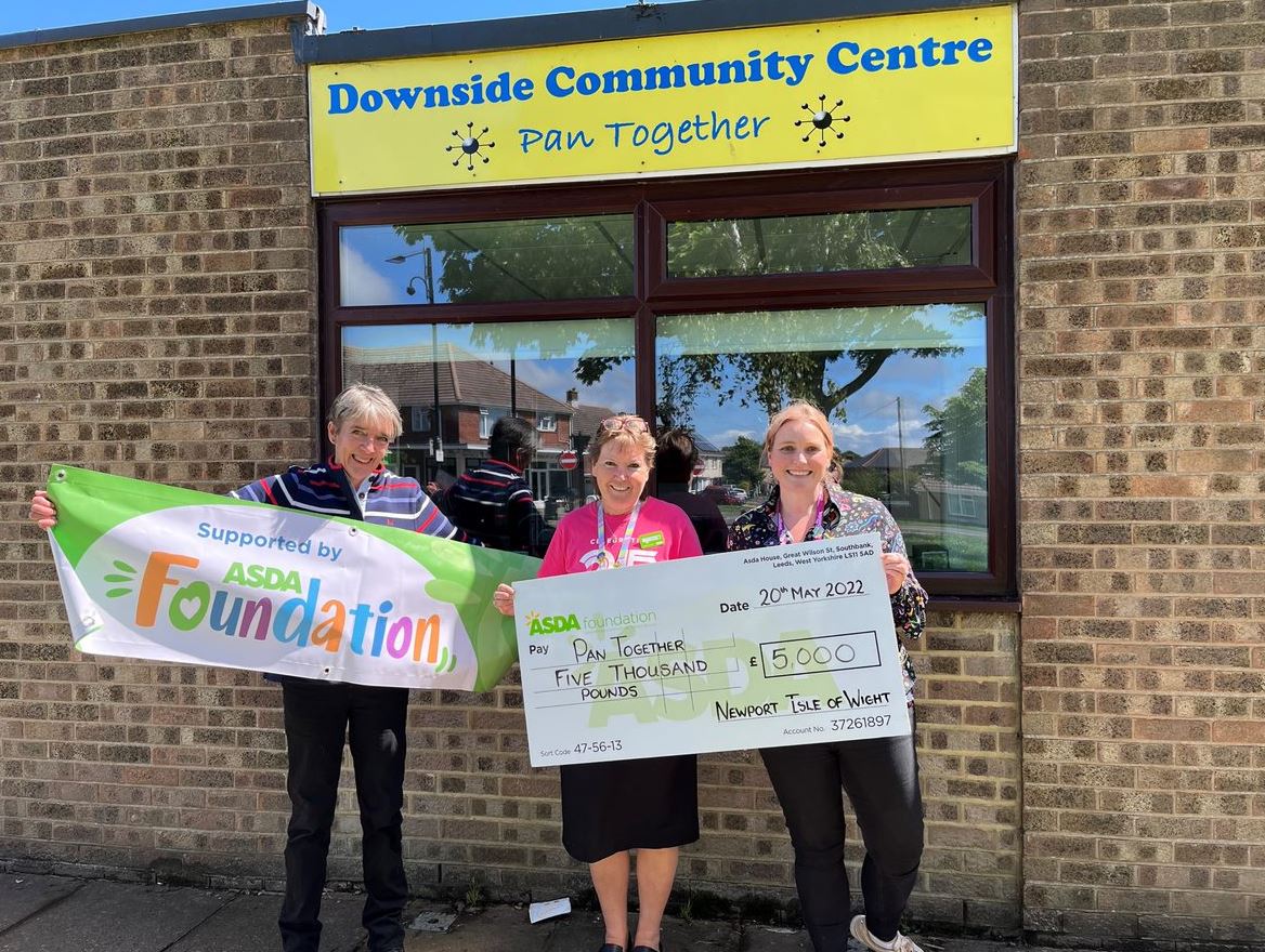 Pan Together Community Hub received a £5000 grant